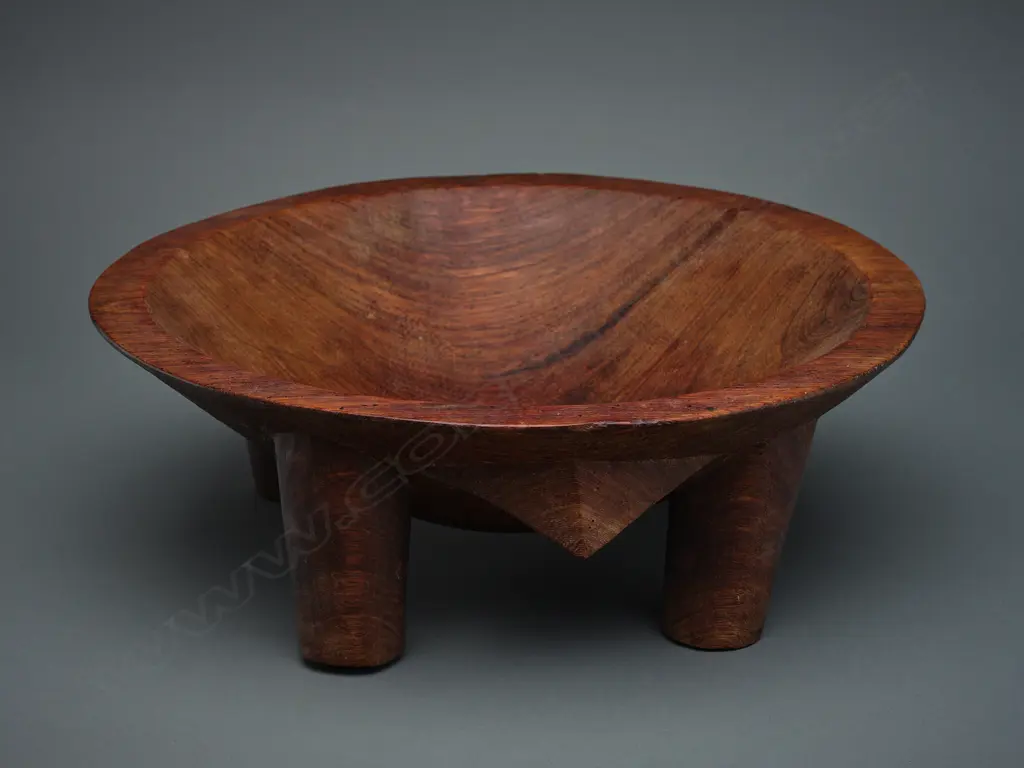 Wooden kava bowl - Oceania, Image 1++